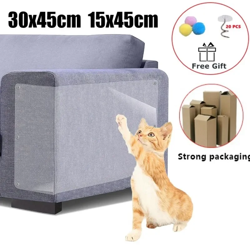

Protecteur de meubles anti-rayures pour chats, protection de canapé, tapis répulsif pour meubles, bande d'entraînement an