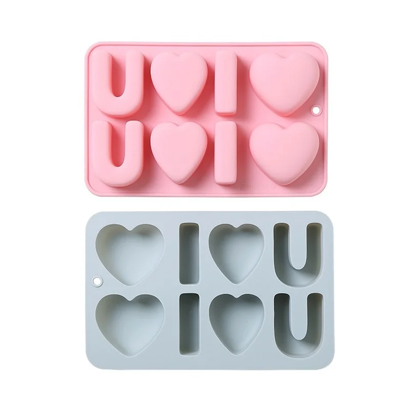 

Valentine's Day Love Letter Heart-shaped Silicone Mold Festive Cake Mold Complementary Baking Tools Cake Decorating Accessories