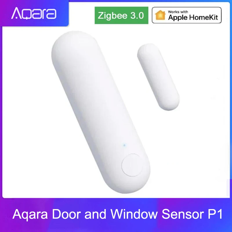 2022 новейший датчик открытия окон и дверей Aqara P1 Zigbee 3,0 Удаленный просмотр интеллектуальных соединений устройства для умного дома работа с приложением Homekit