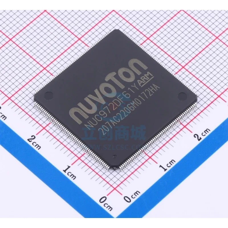 

NUC972DF61Y Package LQFP-216 ARM926EJ-S NUC970 Microcontroller IC 32-Bit 300MHz 68KB (68K X 8) FLASH MCU (MCU/MPU/SOC)