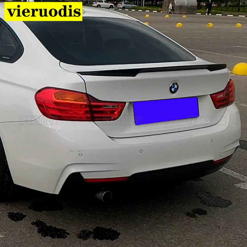 

P STYLE Car Spoiler Wing For BMW F36 GRAND COUPE 4Door 420i 425i 428i 2013-2019 ABS Plastic Car Rear Tail Wing Trunk Lip Spoiler