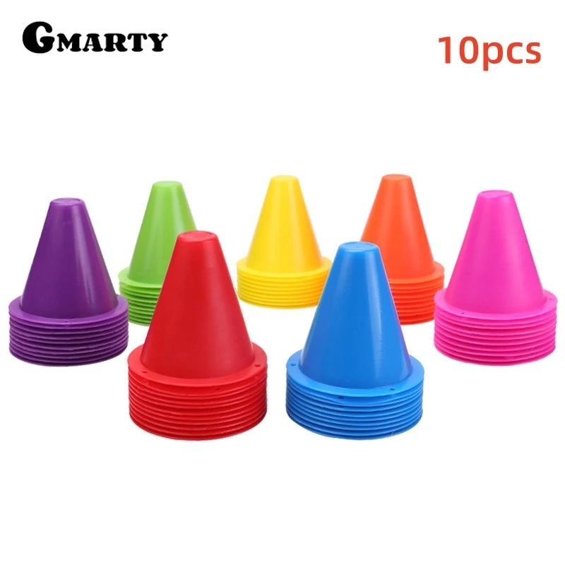 10 шт. пластиковые коньки для футбола 8 см