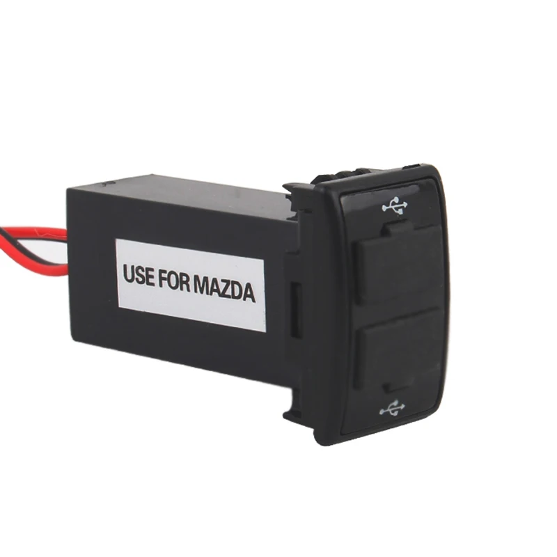 

Автомобильное зарядное устройство с 2 USB-разъемами, 2,1 А, 1,2 А