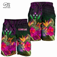 plstar cosmos newest kosrae sm polynesia tribal tattoo summer beach breathable 3dprint casual unique unisex shorts streetwear 1