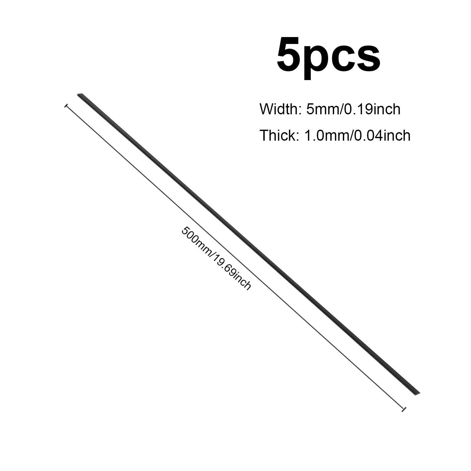 

Лист из углеродного волокна 500 мм