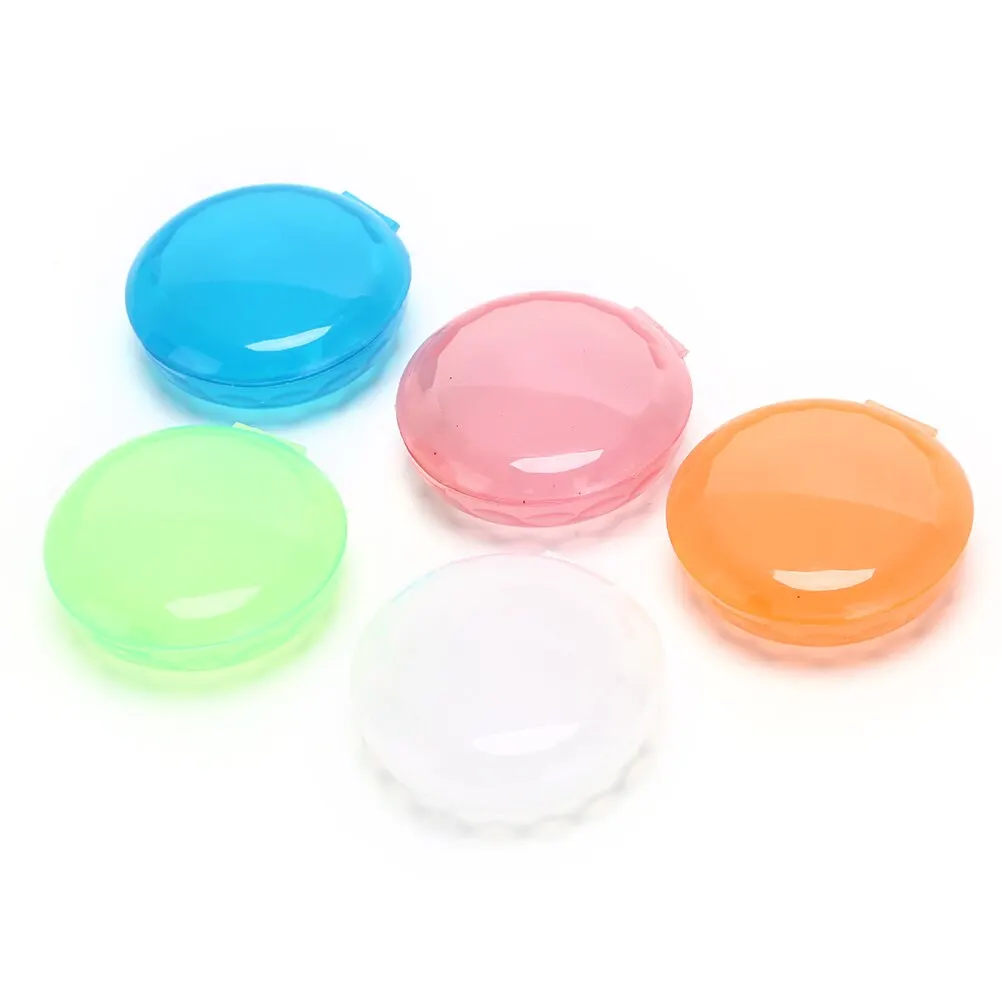 

1PCS Mini Transparent Plastic Box Jewelry Earplugs Medicine Storage Box Container Separate Storage Box Small Gift Box