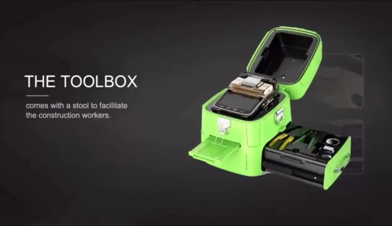 

Fiber Fusion Splicer Include accessories in the Tool Box Signal Fiber AI-8C Splicer Machine