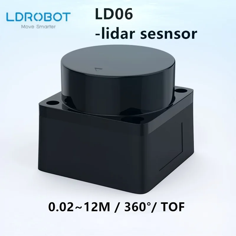 DROBOT D300 lidar kit LD06 LD19 TOF Лазерный Радар Lidar сканер 360 ° сканирование 30000Lux поддержка ROS1