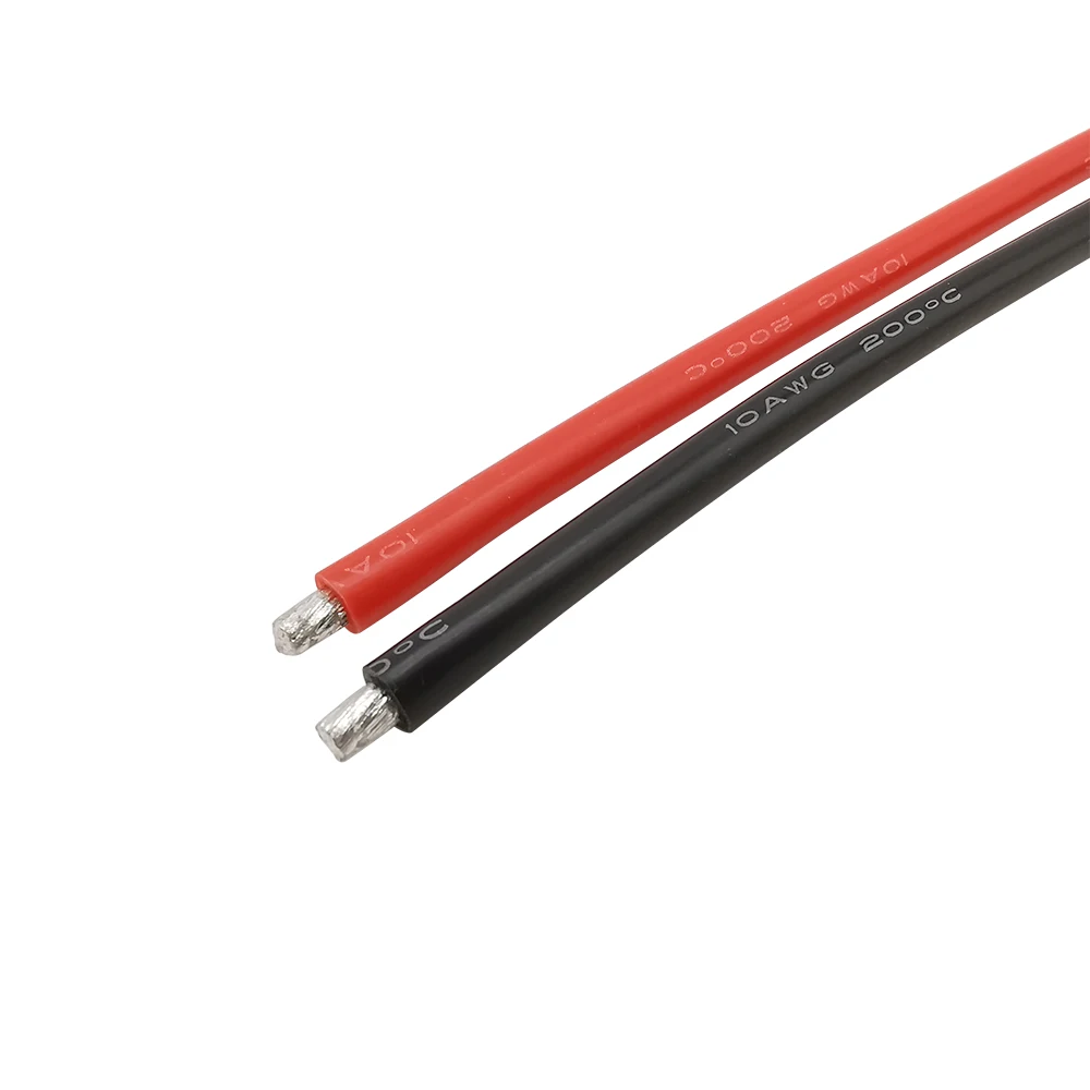 1Pcs EC5 Male / Female Plug Connector 10AWG Silicone Cable Plugs Jack Wire Length 10/15/30/50CM for RC Lipo Battery Toys DIY - купить по