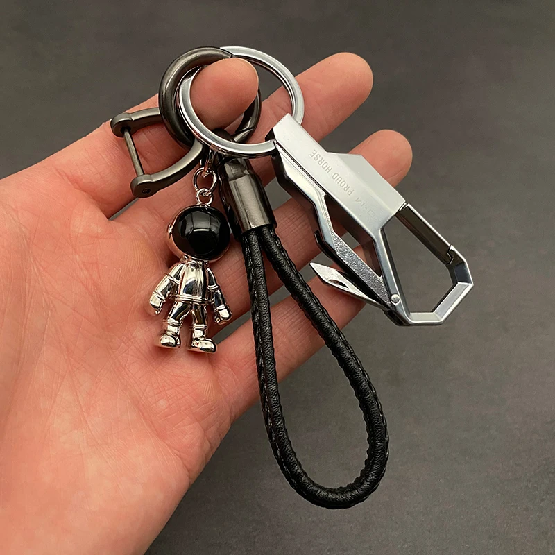 

New Astronaut Keychain Creative Metal Personality Portable Utility Knifes Survival Knife Key chain Men and Women Trendy Gift
