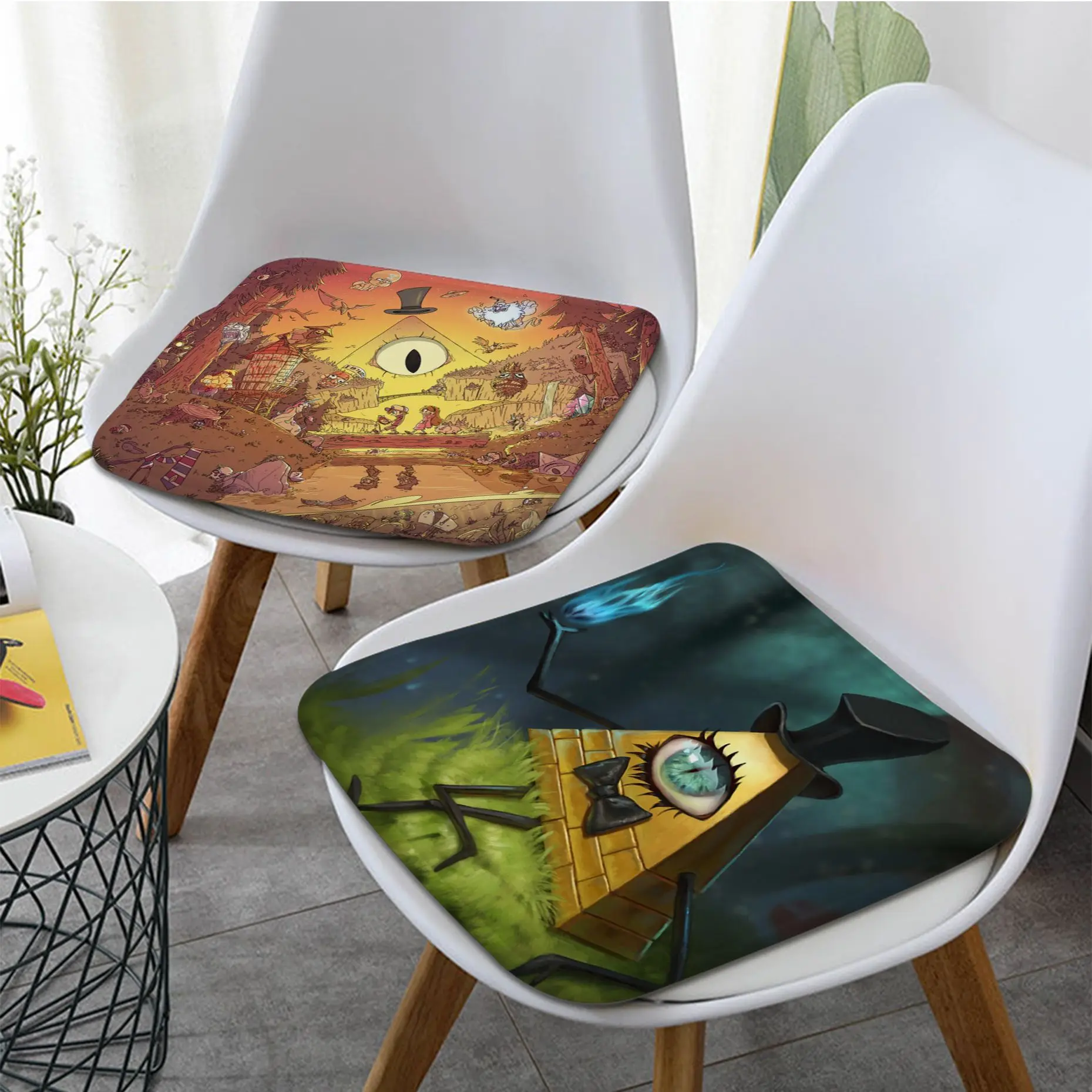 

Disney Gravity Falls Four Seasons Meditation Cushion Stool Pad Dining Chair Tatami Seat Cushion Anti-Slip Cushions Home Decor