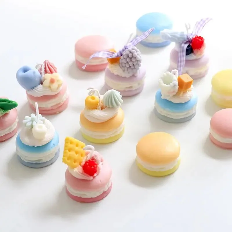 Силиконовая 3D форма для макарон и свечей выпечки сделай сам украшение торта мыло