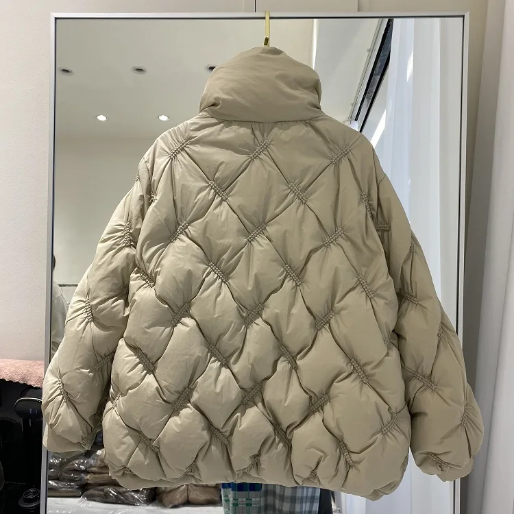 New Women  Down Jacket Casual Style Autumn Winter Coats And Parkas Female Outwear
