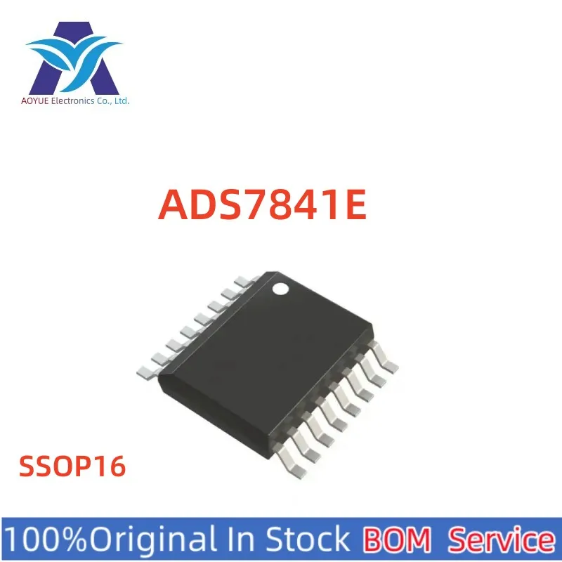 

100%Original New IC Microcontroller Integrated Circuit ADS7841E ADS7841E/2K5 ADS784 ADS78 TI ADC IC MCU One Stop BOM Service