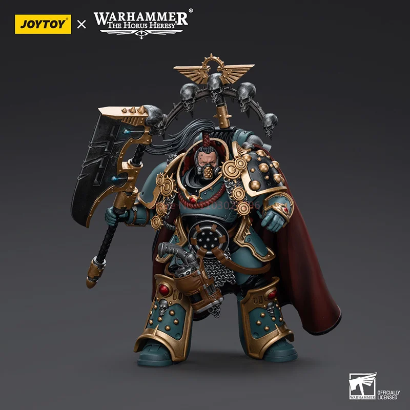 JOYTOY Warhammer 40K 1/18 Фигурки Сыны Гора Легион Претор с силовым топором Модель Коллекция