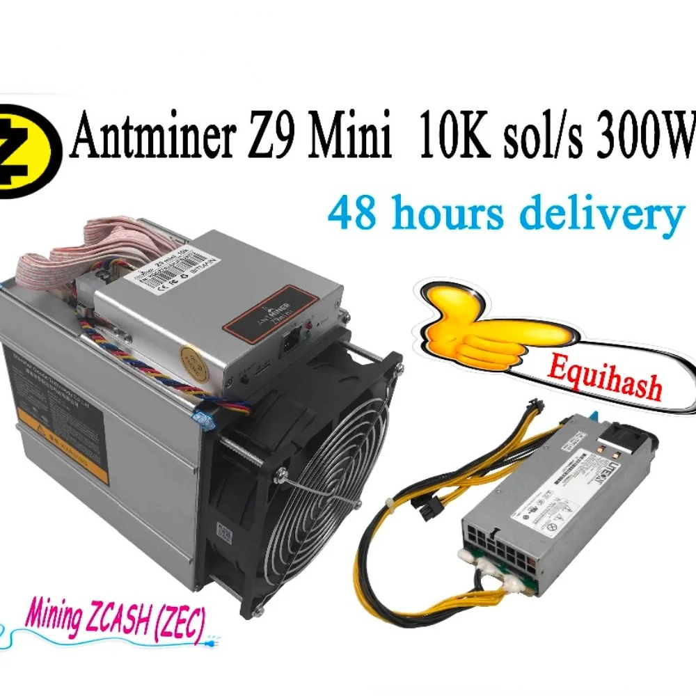 

ETH BTC KAUNGCHENG-minero Asic Antminer Z9 Mini 10k (con psu), minero BITMAIN z9 zec BTC, entrega DHL ems sin impuestos