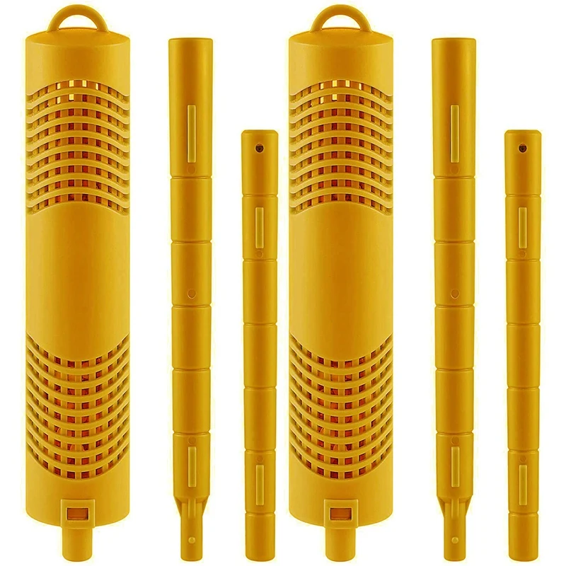 

2X Mineral Purifier Stick, Spa Water Cartridge Filter For Hot Tub And Pool(Yellow)