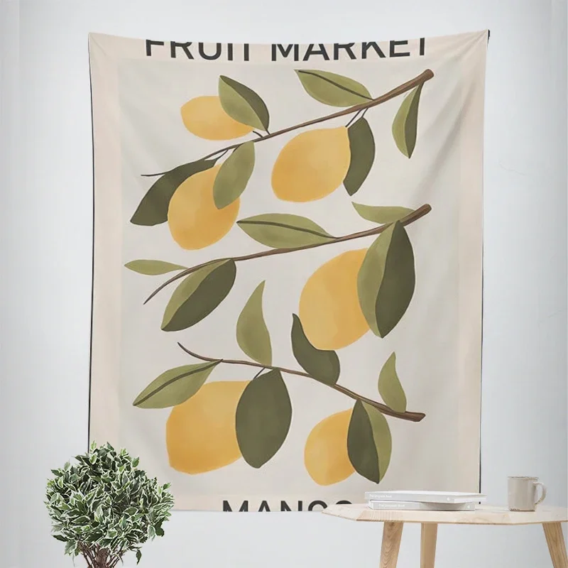 Домашний декор комнатный настенный гобелен в естественном стиле Настенный для