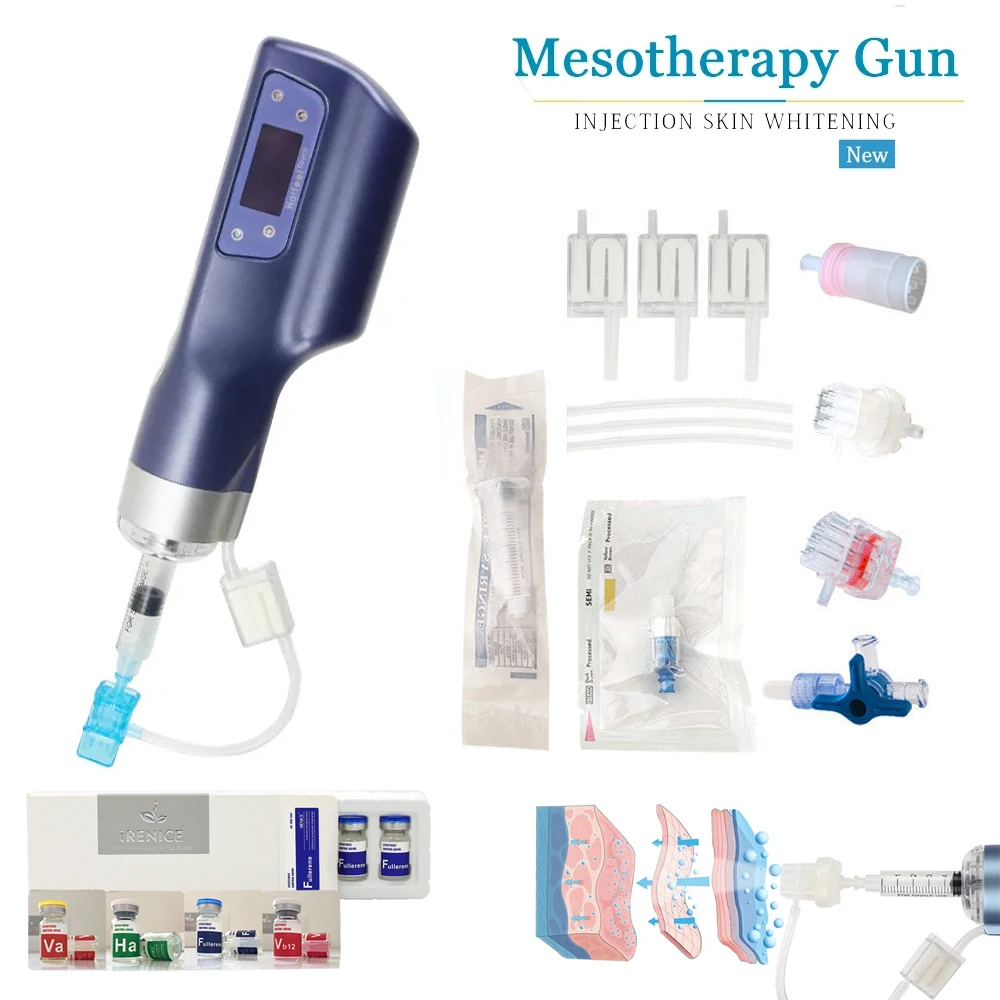 

Hydrolifting Gun Vacuum Mesotherapy Haifeel-S Negative Pressure Meso Gun Anti-Wrinkle Cartridge Needles Water Injector Skin Care