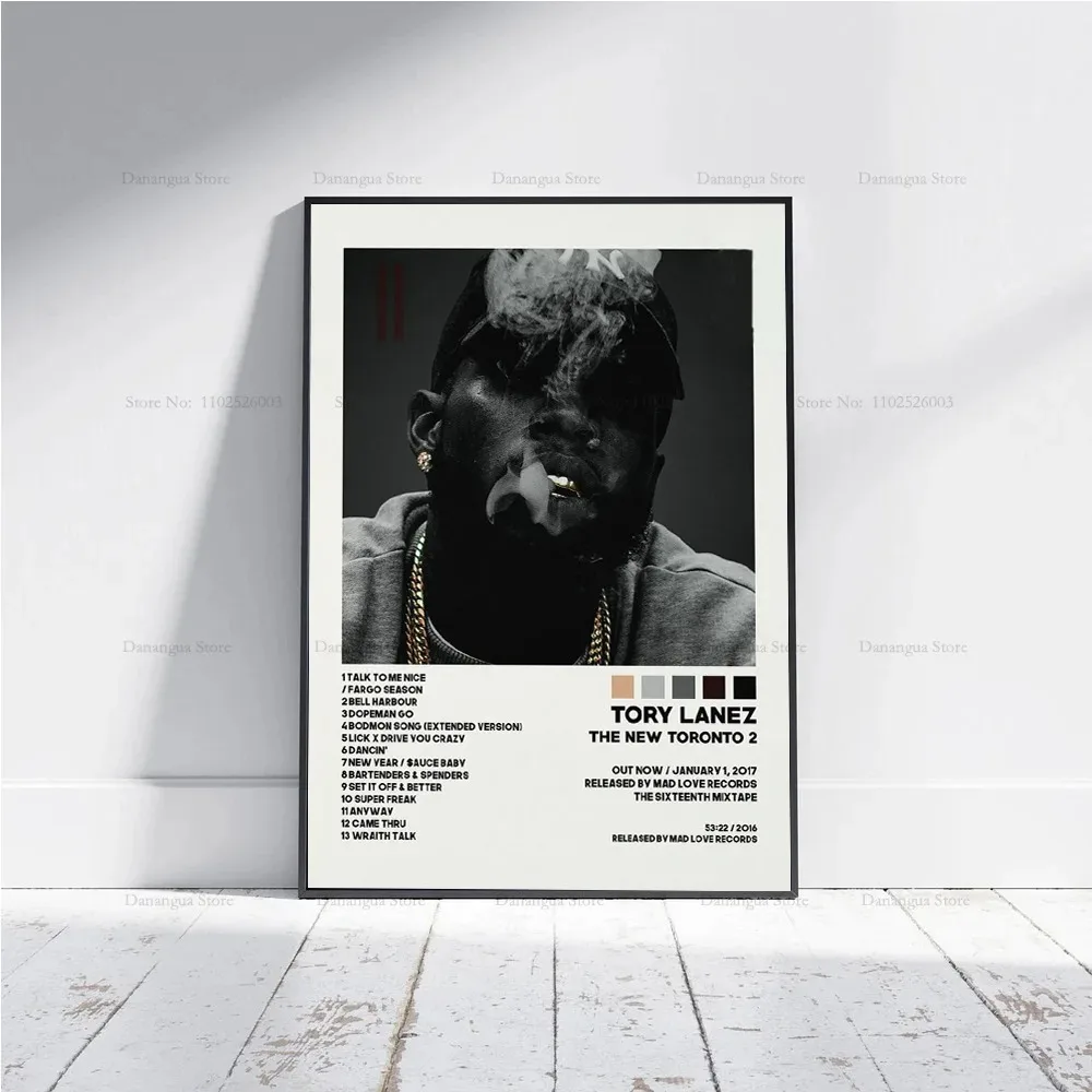 Постеры Tory Lanez на выпускной в стиле хип-хоп Настенная картина с принтом для