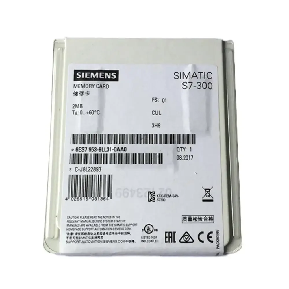 Карта памяти S7 Micro 6ES7953-8LL31-0AA0 на складе
