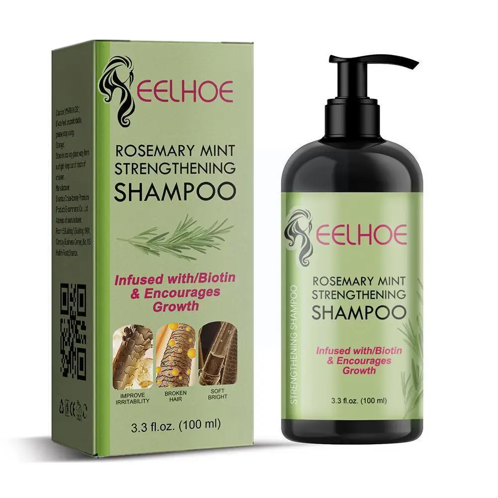 

100ml Rosemary Strengthening Shampoo Promote Hair Repair Loss Anti Dama Hair Deep Hair Nourishment Quality L6I1 Root X8B3
