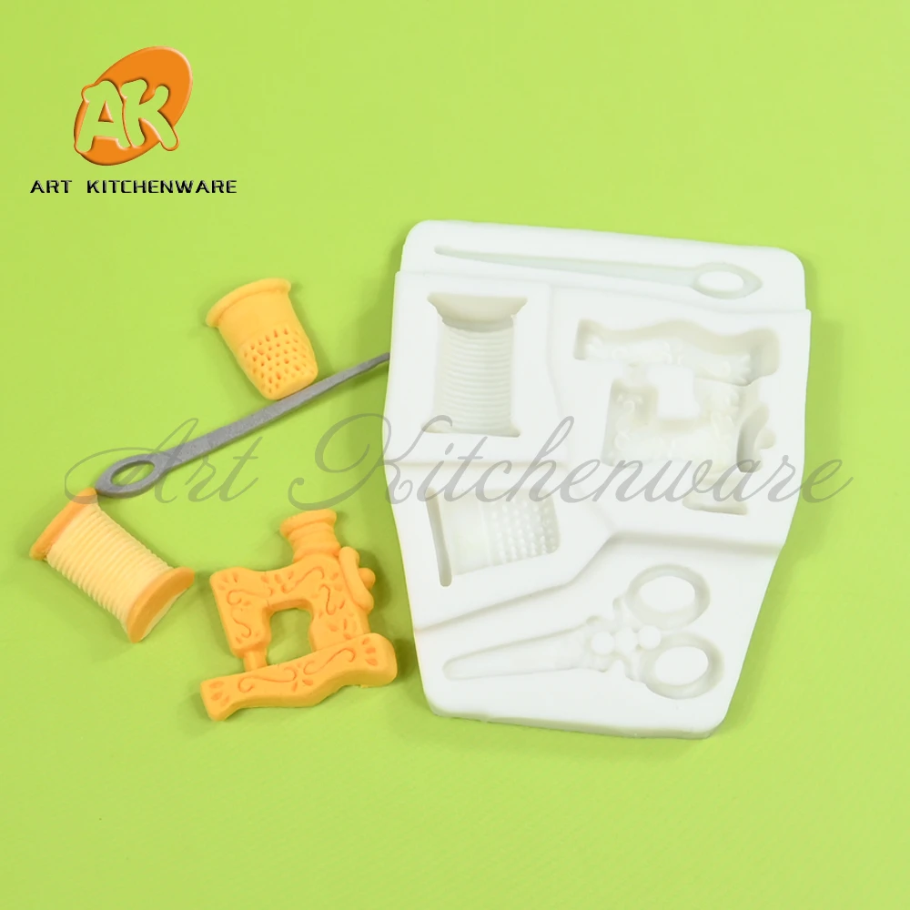 Миниатюрный набор для шитья силиконовая форма формы помадки шоколада