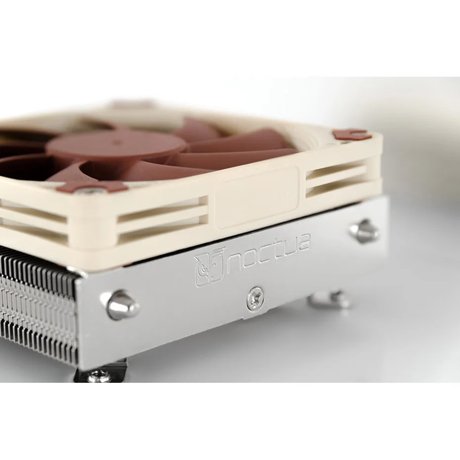 Фото Noctua NH-L9i Chromax. Черный 37 мм кулер для процессора для HTPC ультратонкий кулер для чехла PWM 4Pin тихий для LGA115X 1200 AM4 №4