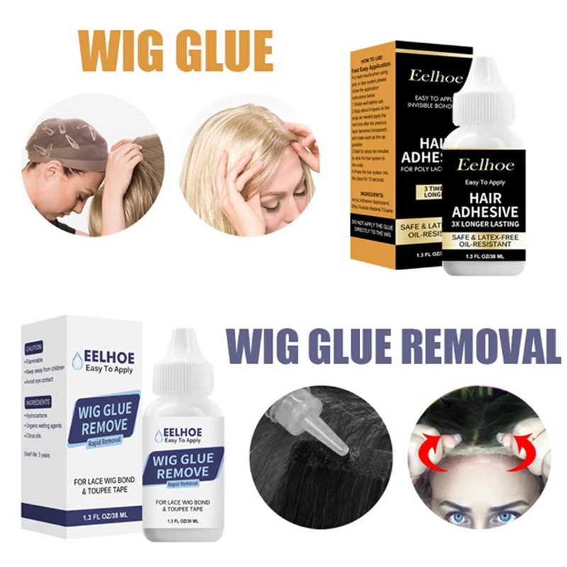 

38ml Lace Wig Glue Adhesive Hair Invisible Glue High Humidity Wig Adhesive Glue
