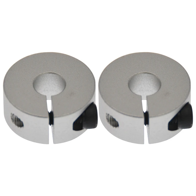 

2PCS Solid Drill Bit Shaft Depth Stop Collar Split Ring Stop Collar 10Mm