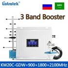 Усилитель сигнала сотовой связи 2G3G4G Lintratek KW20C, 90018002100 МГц
