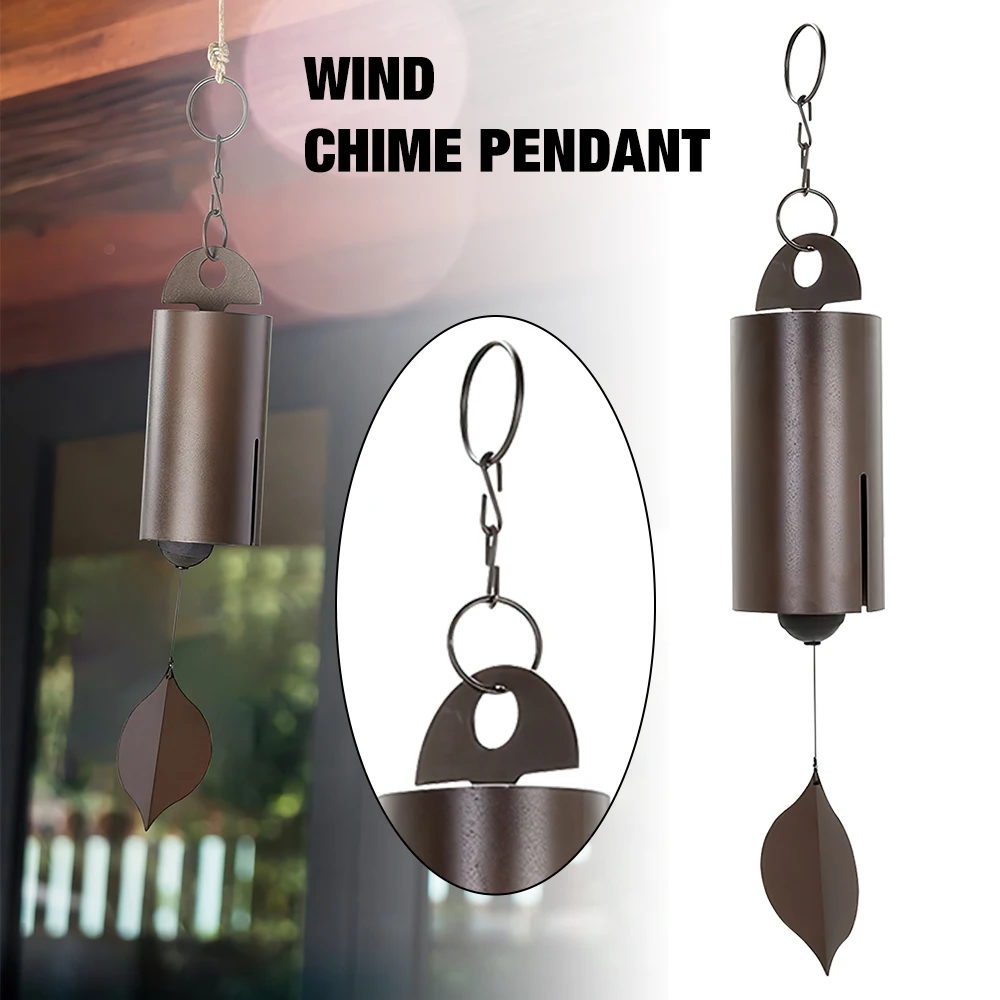 

2022 Spring Vintage Heroic Windbell Metal Wind Chimes Deep Wall Bell Resonance Serenity Bell for Outdoor Home Garden Courtyard