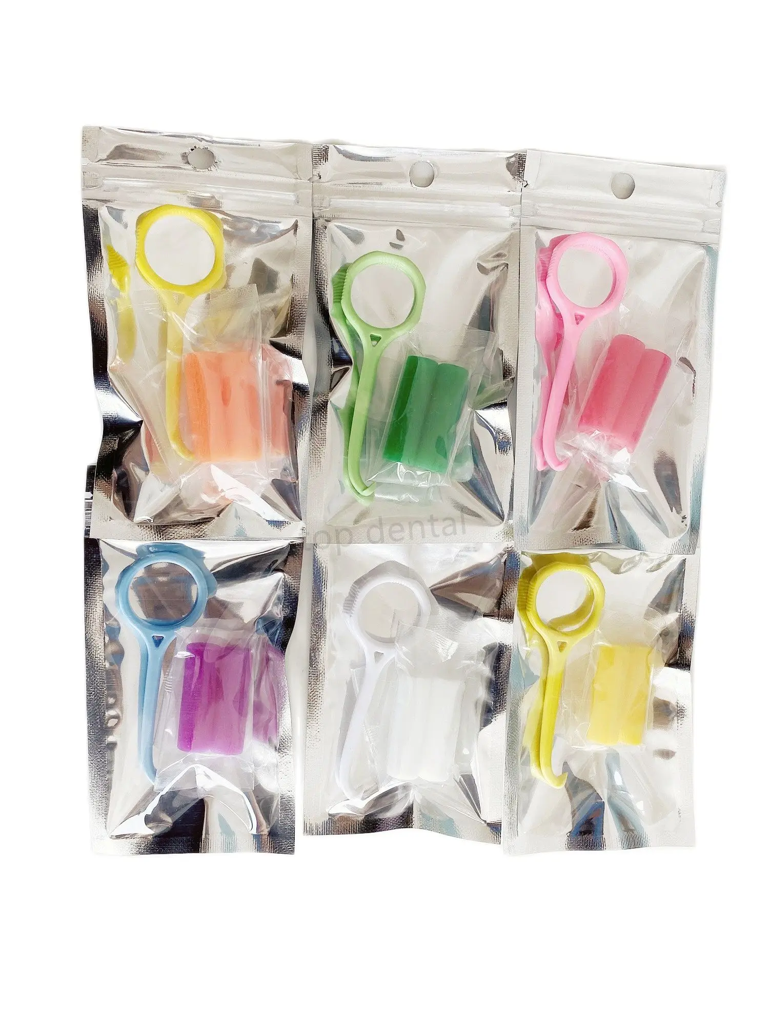 

10Packs Dental Aligner Chewies Removal Tool Plastic Remove Invisible Braces Orthodontic Chewies Silicone