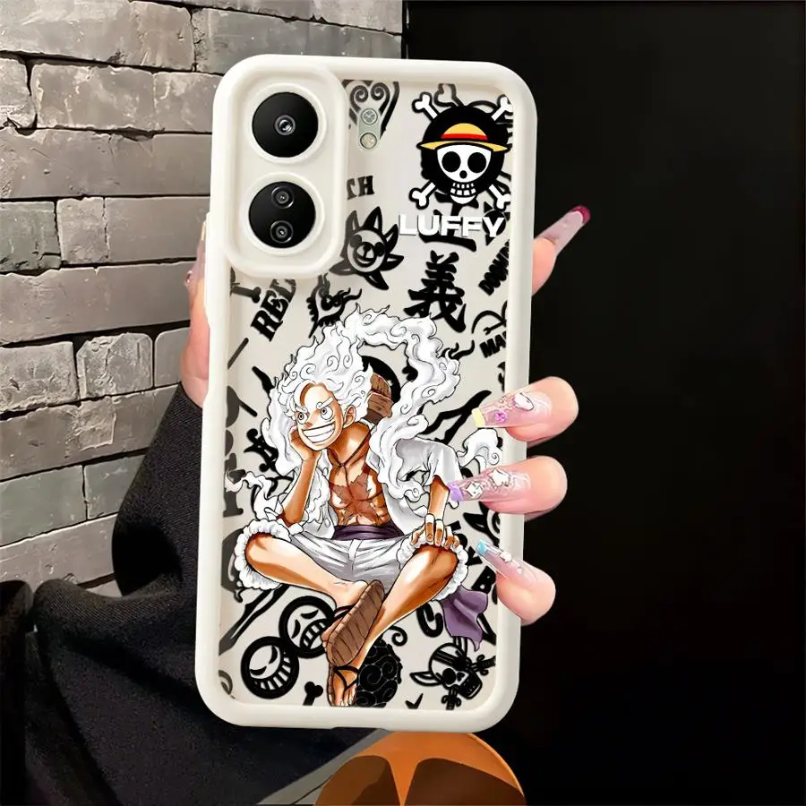 Фото Чехол для телефона Xiaomi Redmi 12C 9A 10C A3 A5 9C A2 A1 Plus 10A 13C 14C 9T One Pieces Anime №5