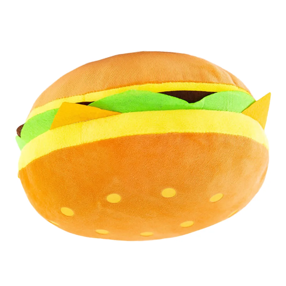 

Plush Pillow Toy Stuffed Throw Pillows Gift Burger Soft Kids Sofa Plushies Cheeseburger Toys Birthday Hamburg Decorative Huge