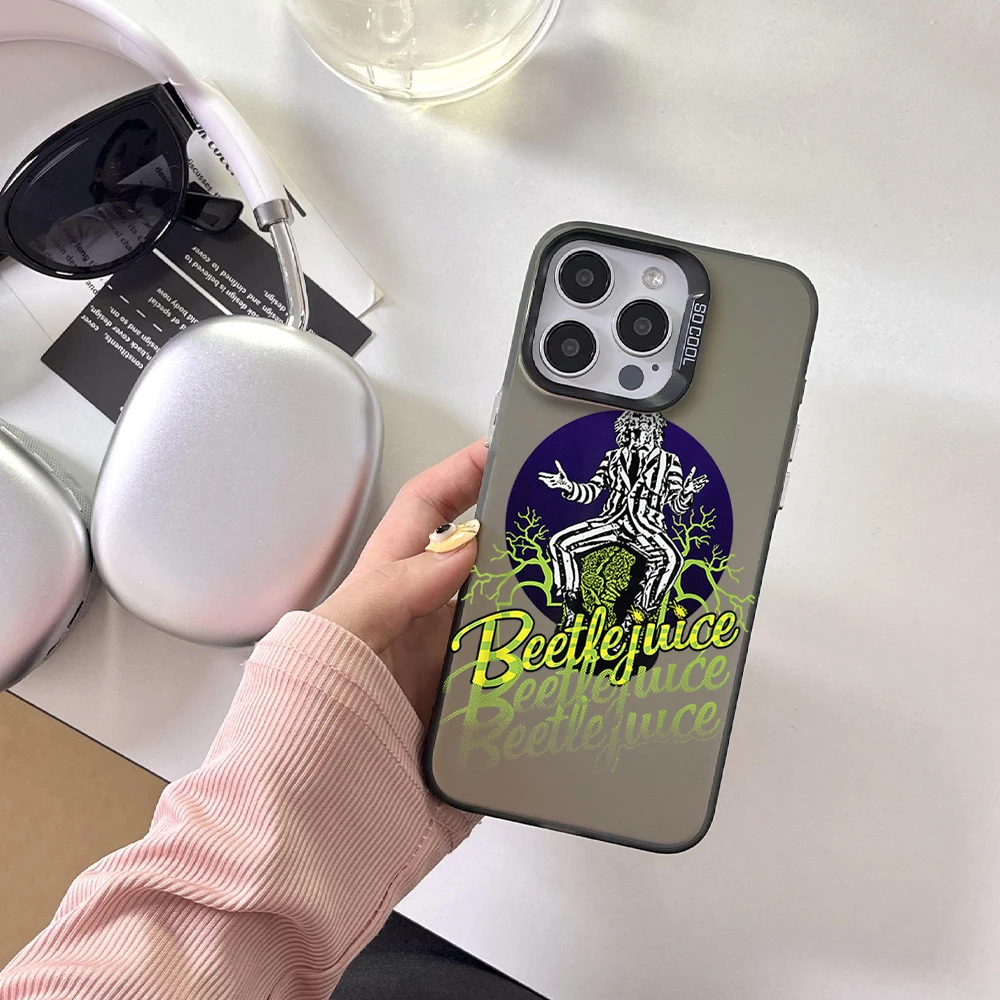 B-BEETLES TV J-JUICES Phone Case For Samsung S24 23 22 ULTRA A34 33 32 20S 5G 4G Laser Cover