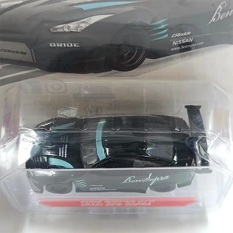 Литая под давлением модель автомобиля из сплава JADA в масштабе 1:64 NISSAN GT-R готовая