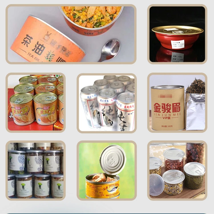 2023 новейшая машина для запечатывания газированных банок автоматический