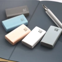 2pcslot 4b art eraser stationery drawing pencil rubber sketch pencil eraser clean erasers office school supplies