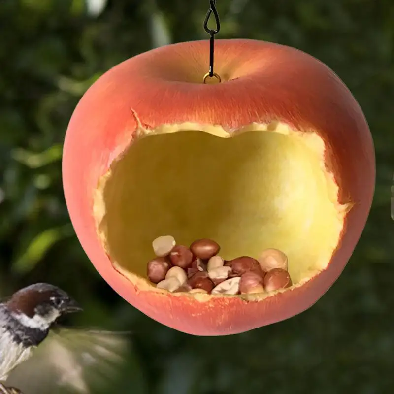 elska karmnik dla ptaków ogrodowy uchwyt na karmę zewnątrz o dużej pojemności kreatywny dzikich praktyczny do łatwego napełniania i