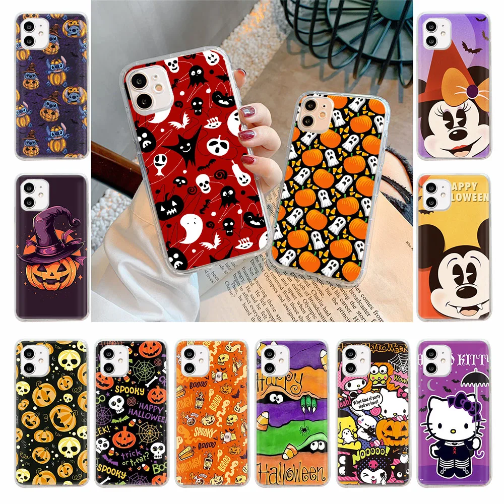 ZY34 Хэллоуин прозрачная фотография для Tecno Camon 15 16 17 17P 18 Premier 18T P 18I 19 4 AIR 5 LTE 5P Pro