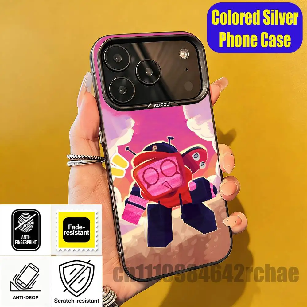 Чехол для телефона VEE V-Veeronica для iPhone 15, 17, 11, 14, 13, 16, 12, E, Max, Plus, Air, Pro, Mini, индивидуальный цвет, серебристый (art.: 3920db12e0620) - 3920db12e0620