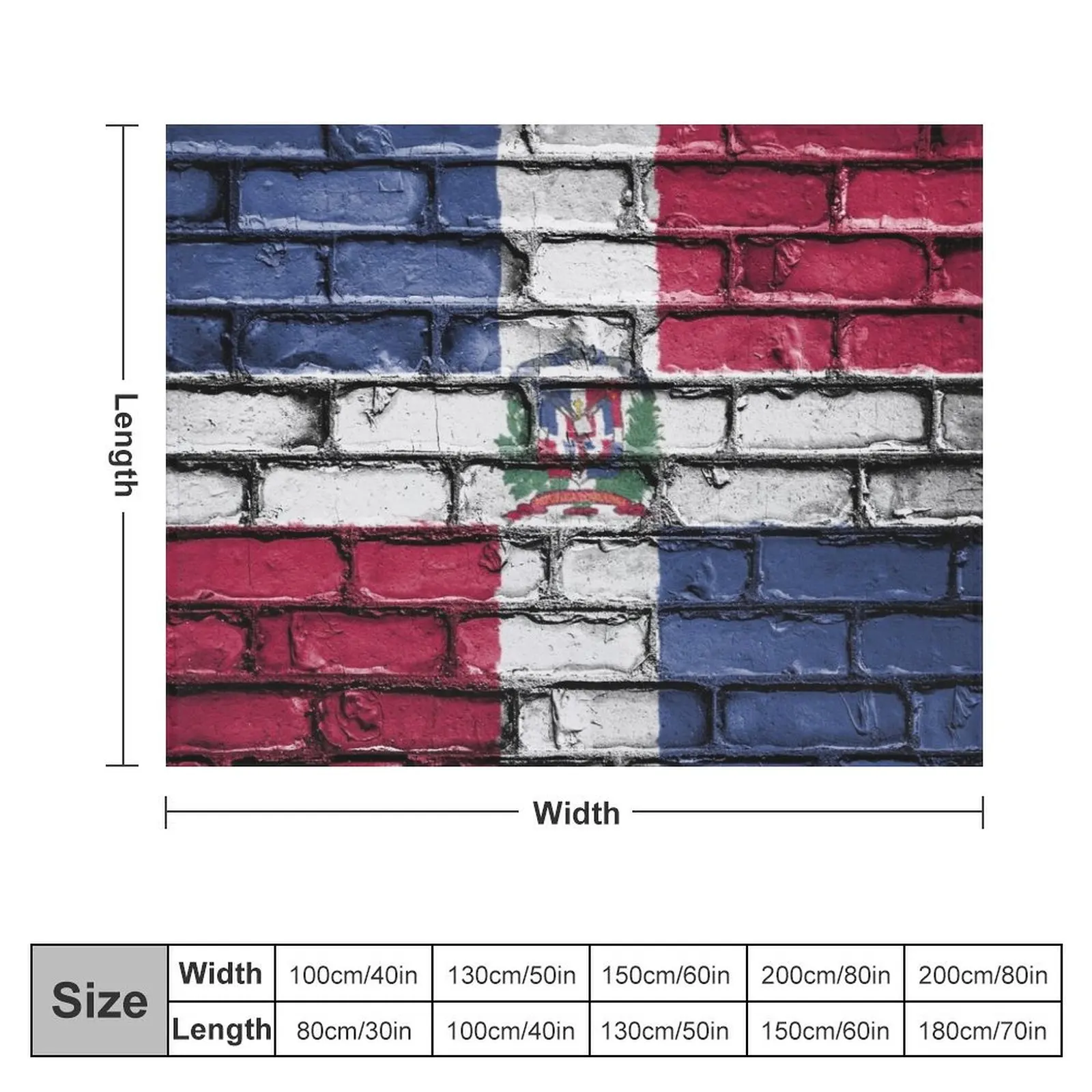 Доминиканская Республика. Подарки для доминиканцев/доминиканцев. Одеяло La