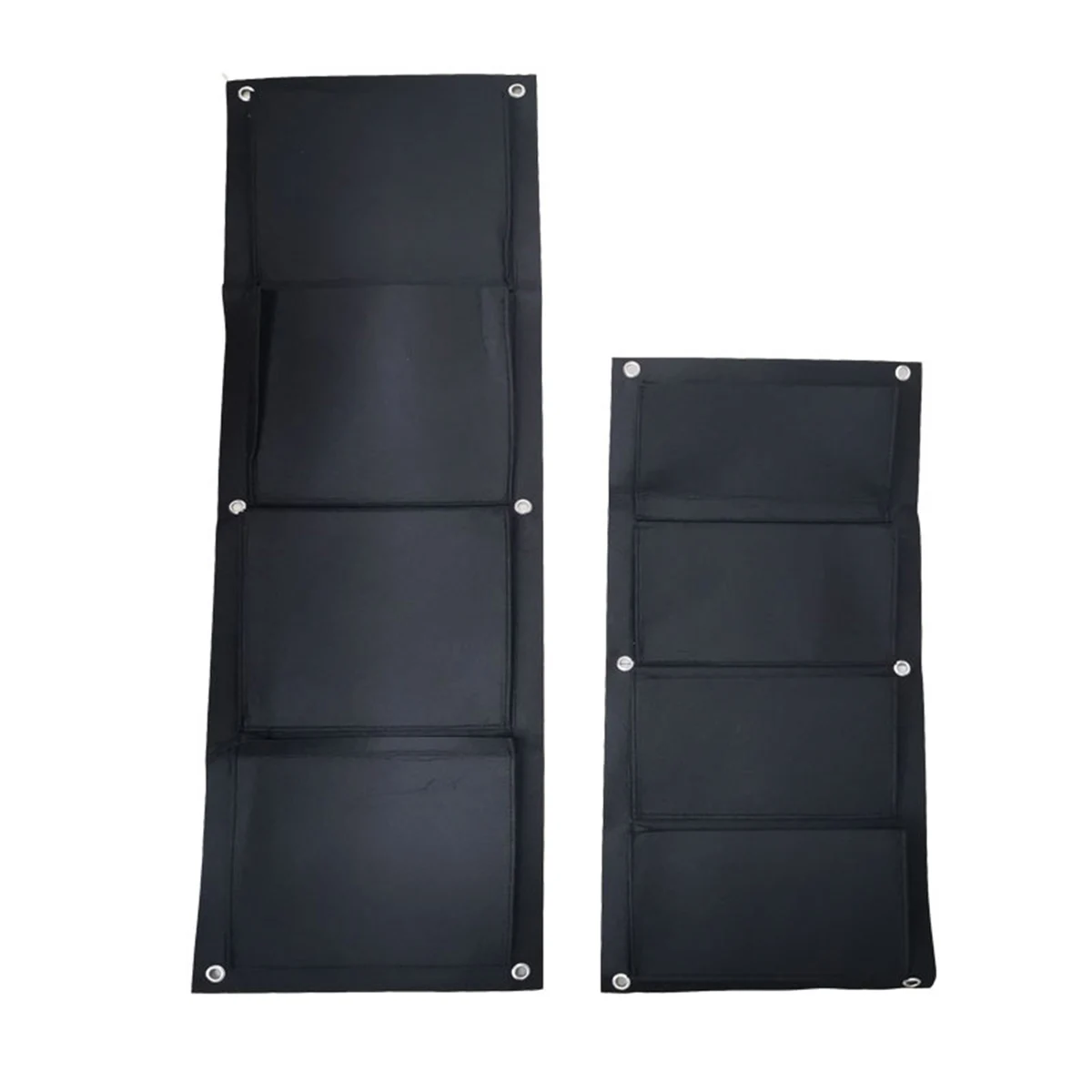 

Wall Mount Planting Bags Multi Pockets Black Grow Bag Planter Vertical Garden Vegetable Gardening Bag