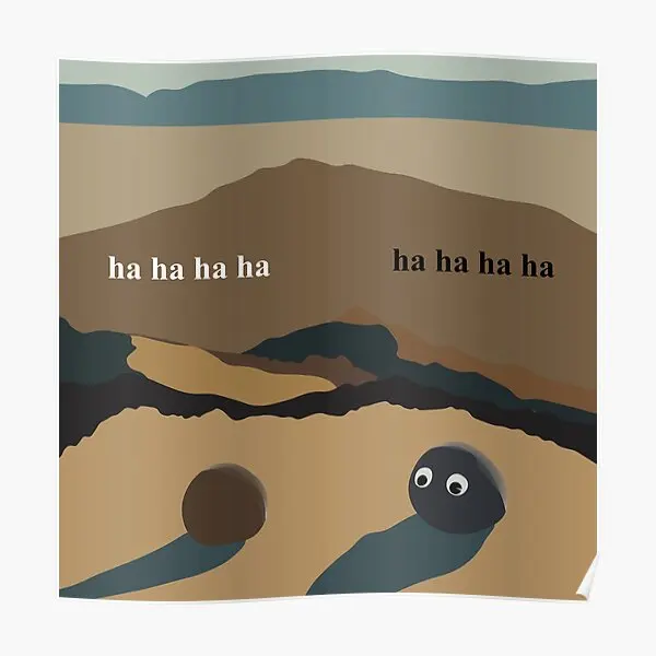 Все повсюду все сразу постер ха-ха роспись искусство украшение дома винтажная современная картина печать комната Декор стена без рамки