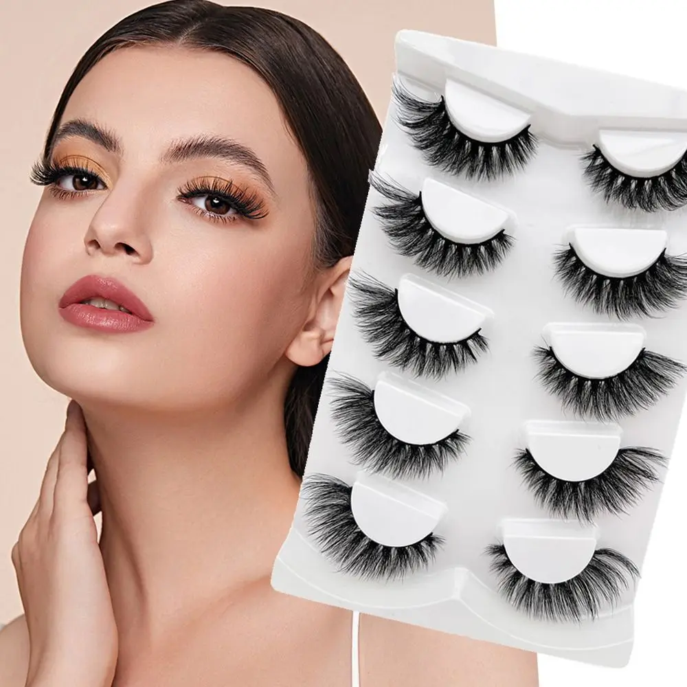 

Unique Cat Eye Eyelashes Fox Eye Lashes Faux Mink False Eyelashes Winged Eyelashes Natural Look L Curl Mimic Eyelashes Extension
