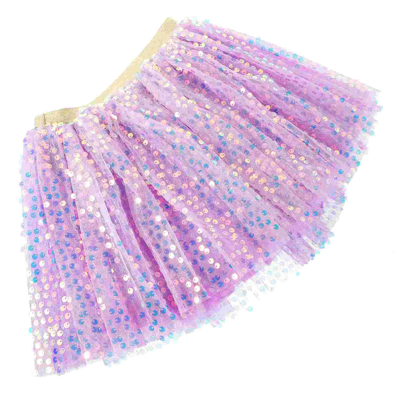 

Girl Clothes Decorative Tutu Skirt Birthday Outfit Polyester Toddler Girls Mesh