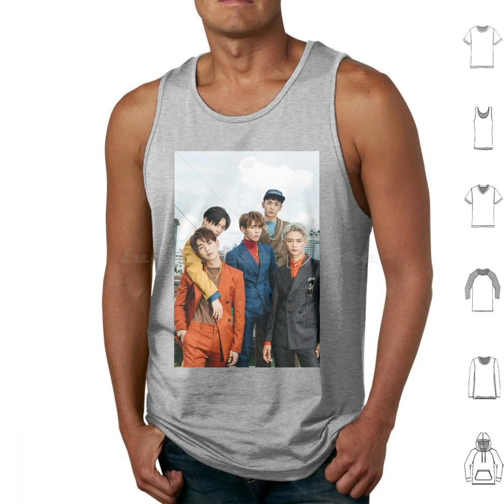 

Майка Shinee 1 из 1, хлопковая с принтом, шали Shinee мир Shinee Jonghyun Key Minho Taemin Onew Kim Jonghyun Kim кибум