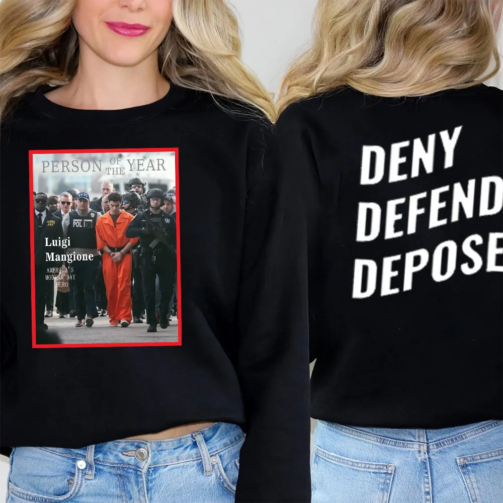 Новинка 2024 толстовки и свитшоты Deny Deopse LUIGI для мужчин женщин летние топы с