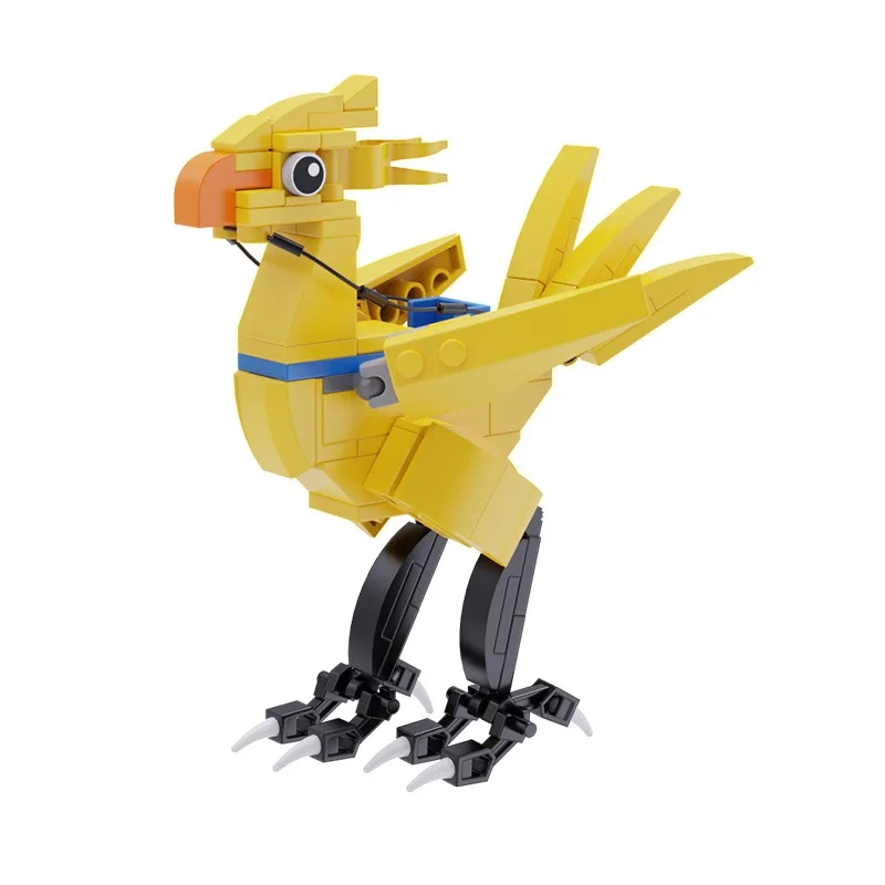 Игра Final MOC Birds Fantasyed Chocobo строительные блоки идеи развивающие игрушки для детей